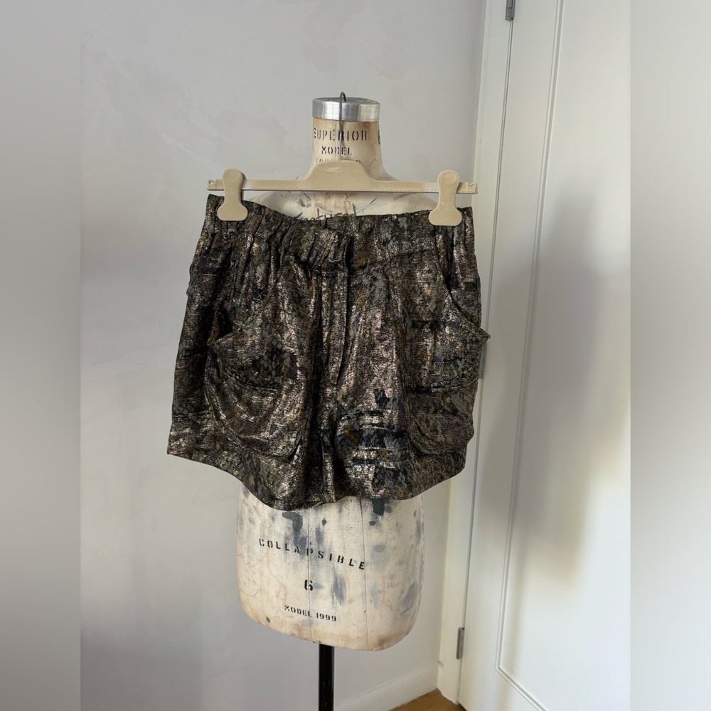 Isabel Marant Silk Shorts Size 36